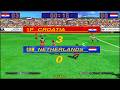 Virtua Striker 2 ver. '97 - CROATIA Playthrough - Arcade Mode