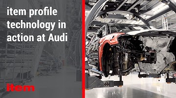 Modern intralogistics: item profile technology in action at Audi