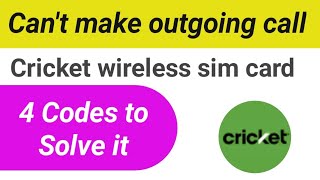 cricket wireless can't make calls 2022 | cricket wireless can't make or receive calls