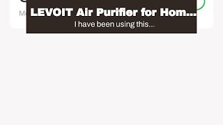 LEVOIT Air Purifier for Home Large Room, Smart WiFi Alexa Control, HEPA Filter for Allergies, R...