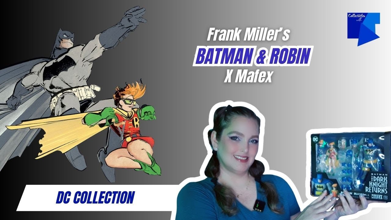 Unboxing Épico: Batman y Robin (Carrie Kelley) por MAFEX | ¿Vale la pena la dinámica del dúo?