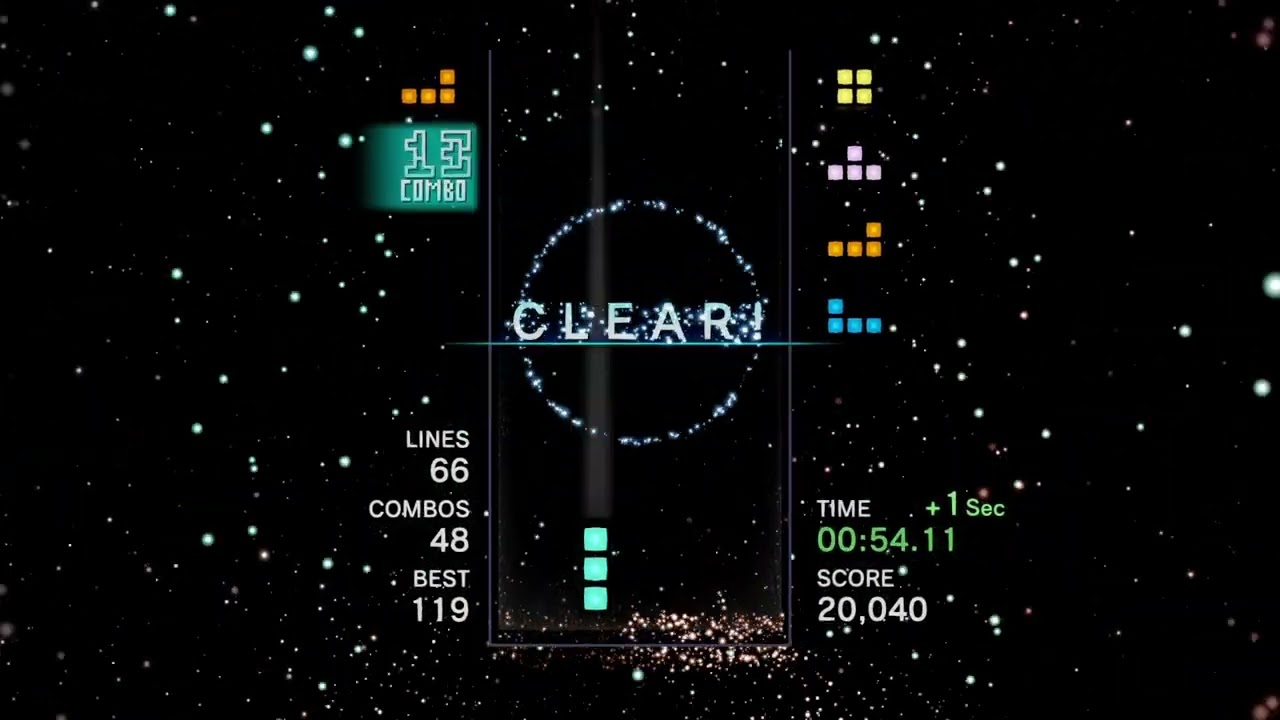 Tetris Effect - Combo Mode SS Rank
