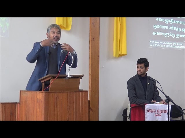Disciple - French / Tamil Sermon by Pastor Elioenay RAJAONAH