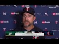 Rocco Baldelli - Postgame Interview 8/19/25