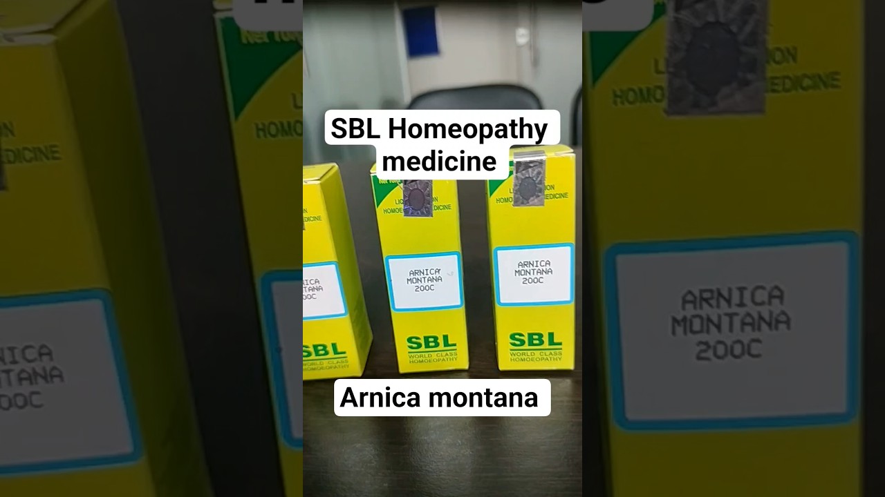 SBL Homeopathy medicine 