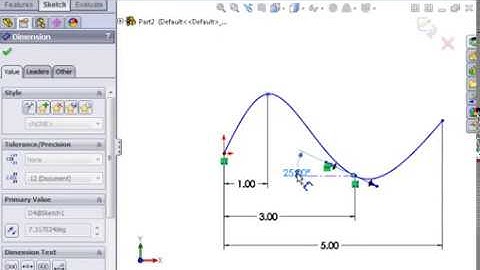 SolidWorks Part Modeling 01 Advanced Sketching   06 Splines