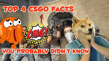 Top 4 CSGO Facts | You Probably Didn