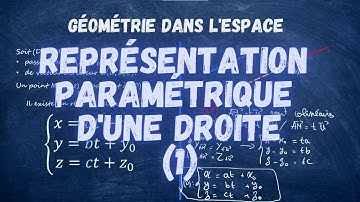 Représentation paramétrique d