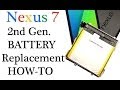 2013 Google Nexus 7 How to replace a battery