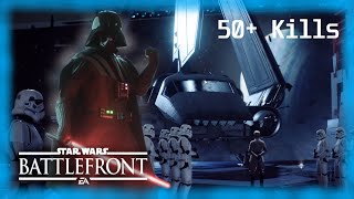 Darth Vader 50+ Killstreak w/ Good Team on the Death Star | Supremacy | Star Wars Battlefront II