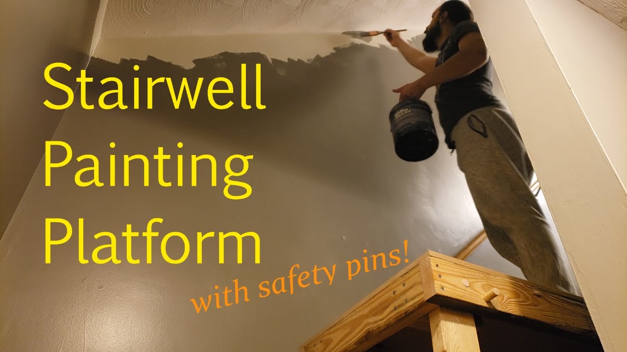 Build a Platform for Painting Stairwells YouTube