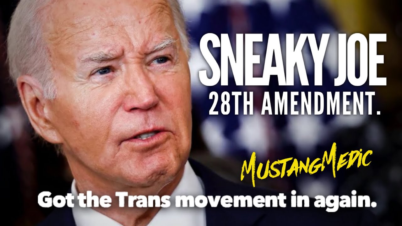 The 28th Amendment doesn't exist. It’s not ratified, Joe! - YouTube