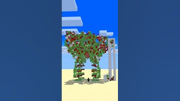 Building Robot Challenge - Dr. Strange + Herobrine #minecraft #shorts #herobrine