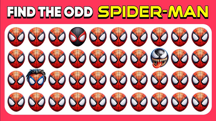 Find the Odd Spider-man | Marvel Spider-Man 2 Game & Venom Edition Quiz 🕷️🦸‍♂️🕸️