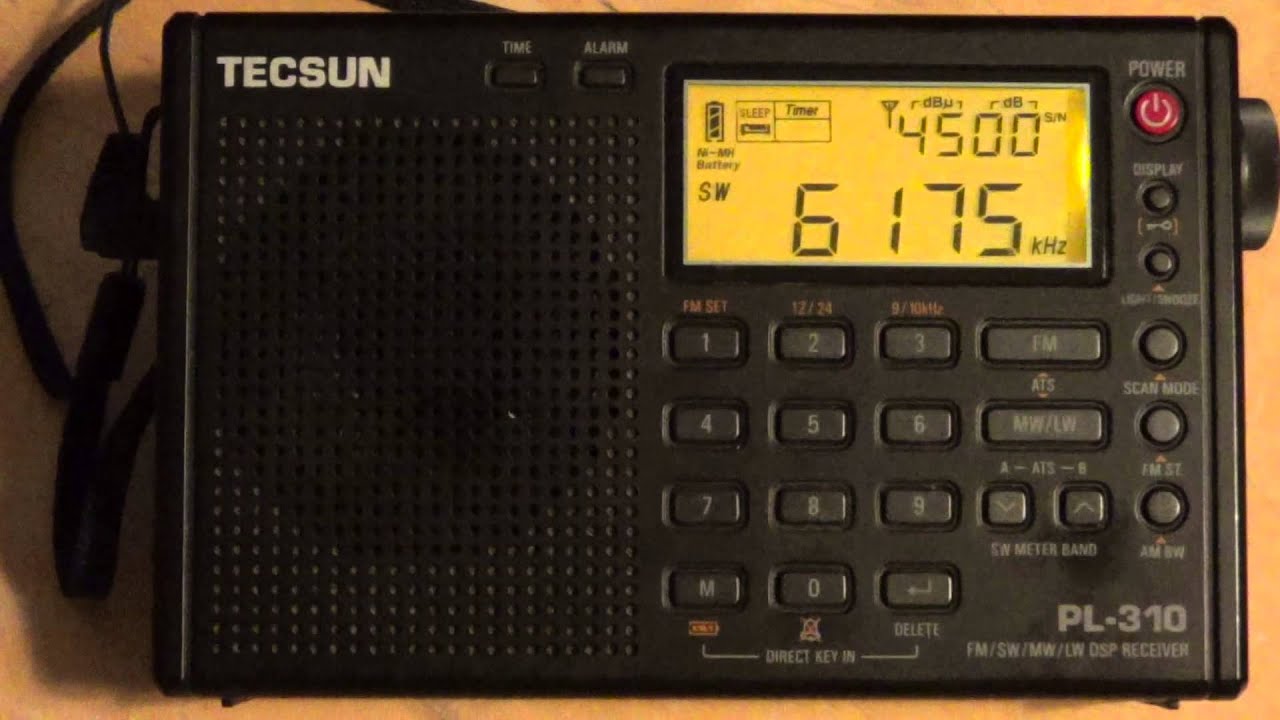 Voice of Vietnam on 6175 Khz Shortwave Tecsun PL 310 DSP YouTube