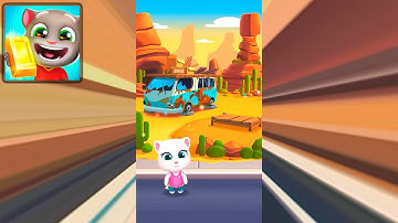 Talking Tom Gold Run - Mobile Gameplay Walkthrough Part 4 (iOS, Android)