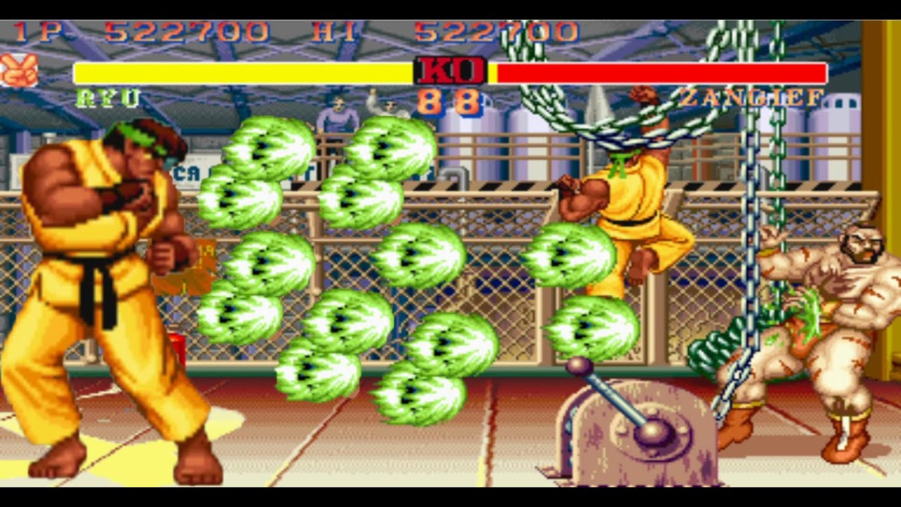 STREET FIGHTER ii CHAMPION EDITION SUPER GREEN RYU HOW TO PLAYTHROUGH ...