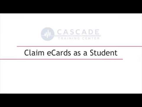 How To Claim Your AHA eCard