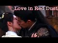 Reuters of Wang Xingyue and Xu Ruohan filming their Kiss Scene in  Love in Red Dust