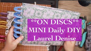 May Setup **MINI Billie DIY Style On Discs** Laurel Denise Planner DIY Billie PART 1