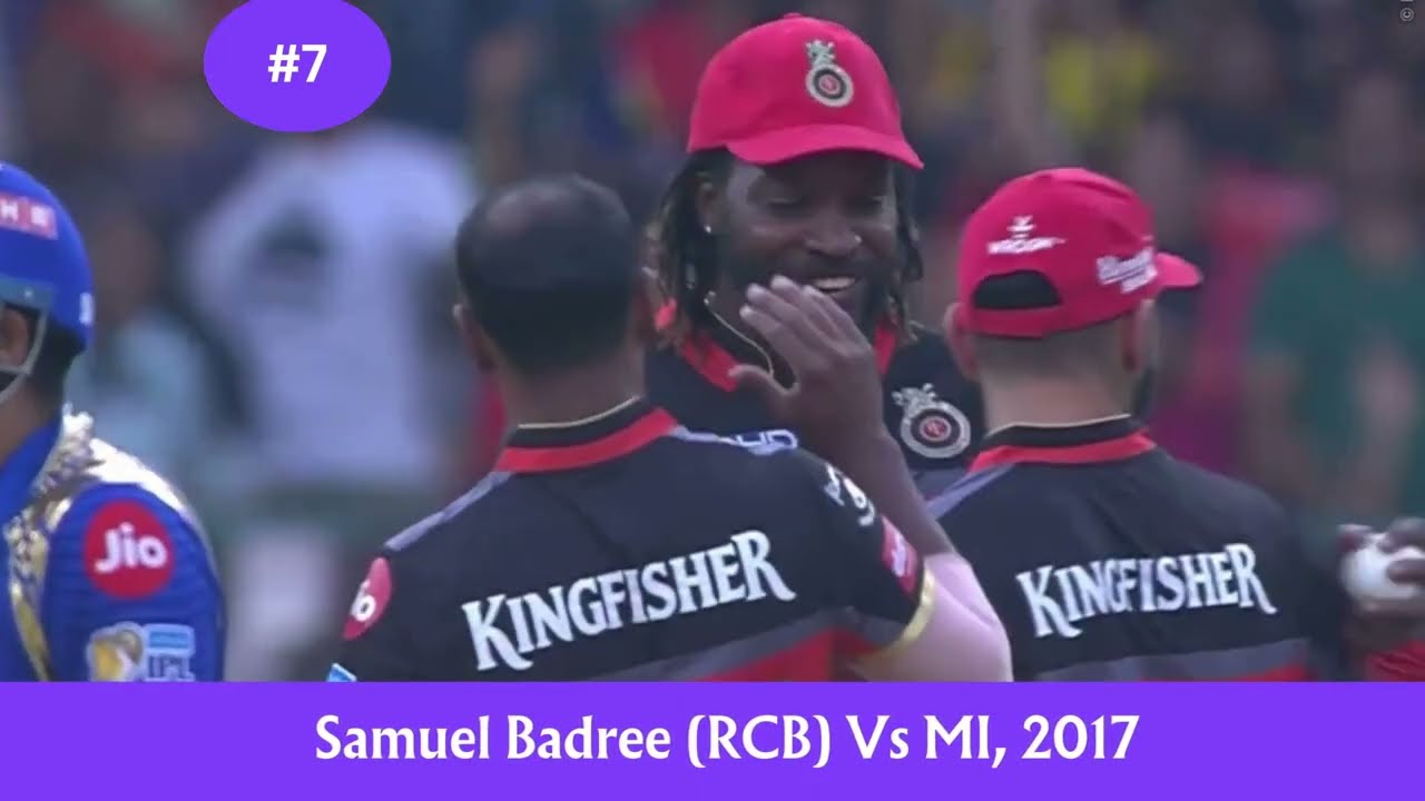 Stunning Samuel Badree's Hat-trick in IPL 