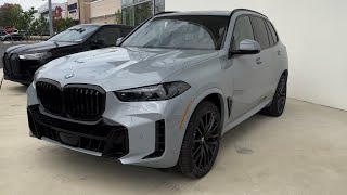 2024 NEW BMW X5 xDrive40i Brooklyn Grey with Cognac Interior and Executive Package