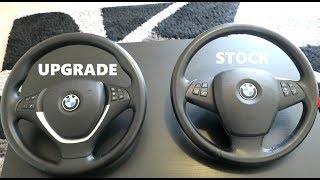 BMW E70 X5 Sport Steering Wheel Upgrade