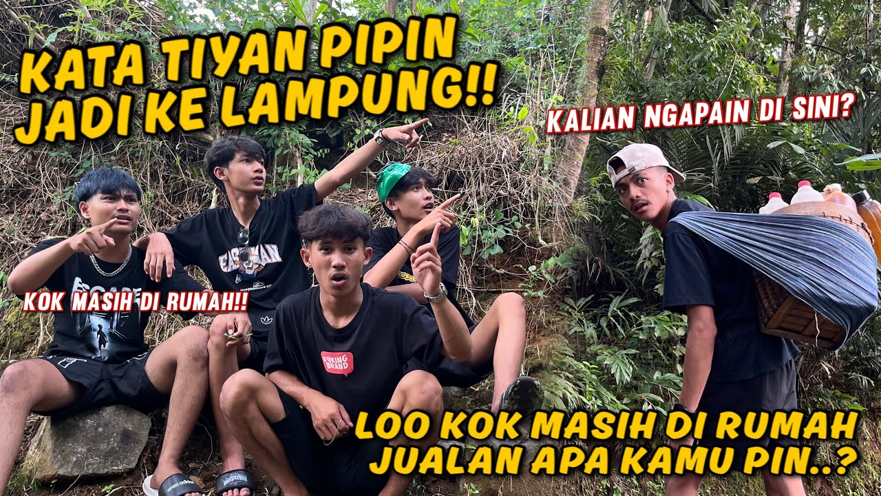 TINGKAH ANEH PIPIN TIBA-TIBA JUALAN JAMU !! Padahal Katanya Mau Mudik.