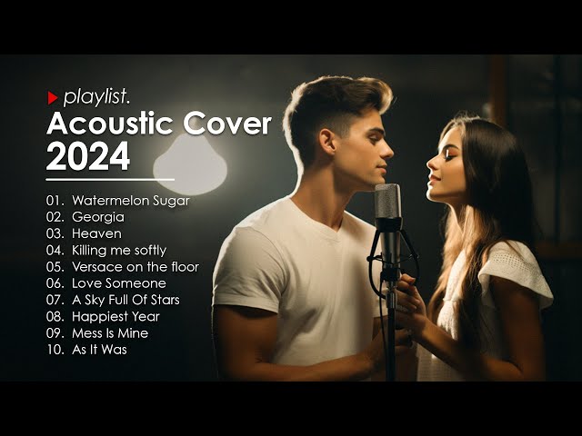 Acoustic Music 2024 Top Hits - Best Acoustic Covers of 2024  | Acoustic Cover Playlist #10 class=