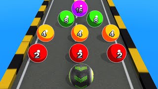 2048 Colors Ball Run ❤MAX LEVELS!! All Levels Gameplay Walkthrough Android, iOS NEW UPDATE