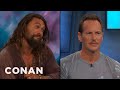 Patrick Wilson Thinks His Trident Is Better Than Jason Momoa’s | CONAN on TBS