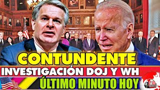 ?INVESTIGACIÓN DOJ Y WH TRUMP NOTICIAS HOY 10 MAYO 2024 NEWS TODAY DONALD TRUMP EEUU noticias