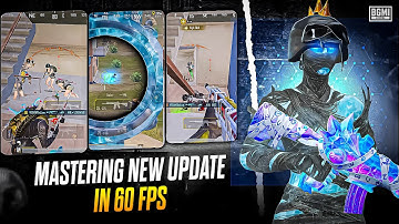 HOW TO *MASTER 4.0 UPDATE IN 60 FPS 🔱 Fastest 1v4 in Conqueror Lobby🔥Intense Solo vs Squad Clutches 
