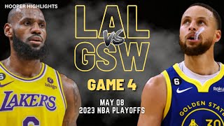 Los Angeles Lakers vs Golden State Warriors Full Game 4 Highlights | May 8 | 2023 NBA Playoffs