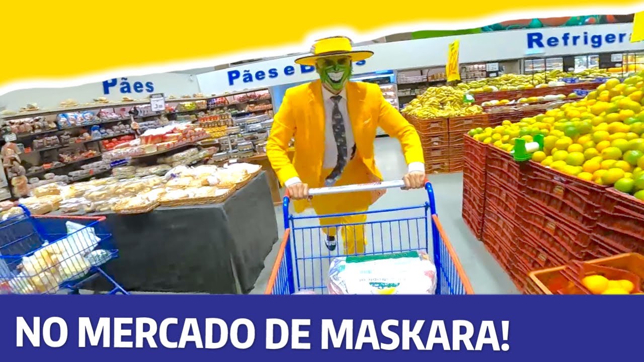 Fui no mercado de máscara e comprei várias peças básicas!