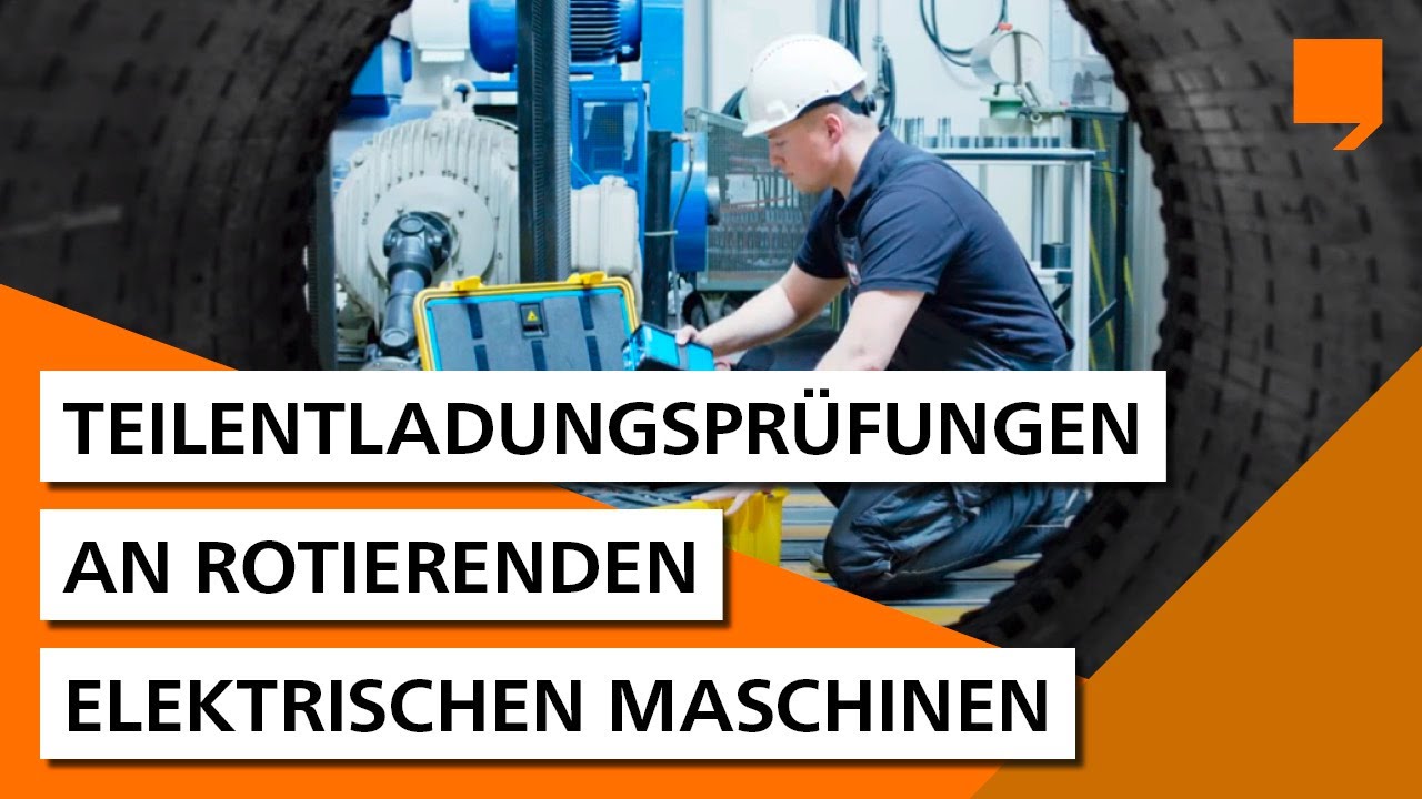 Teilentladungsprüfungen an rotierenden elektrischen Maschinen - YouTube