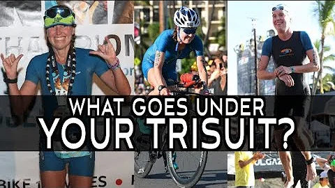 What Do Triathletes Wear Under Their Tri Suit?