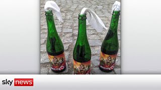 Ukraine invasion: The brewery making Molotov cocktails