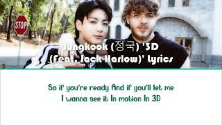 Jungkook (정국) '3D (Feat. Jack Harlow)' - (Lyrics 2024)