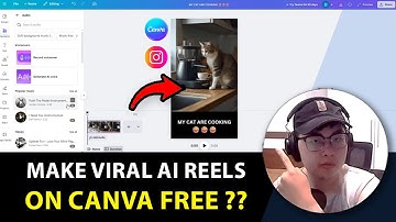 How to make viral instagram reels using canva and AI(100% Free)