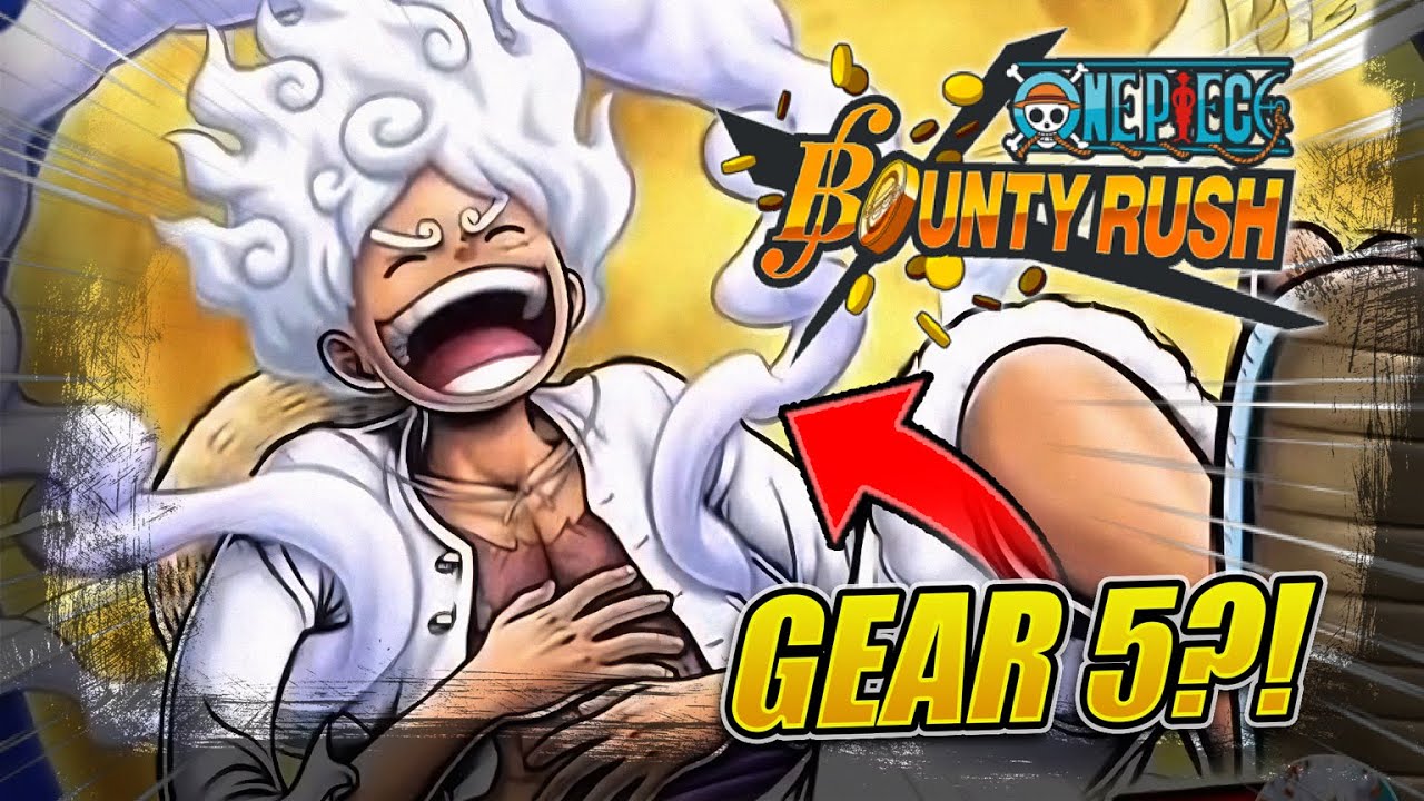 ⁣Gear 5 OFFICIAL Reveal in One Piece Bounty Rush