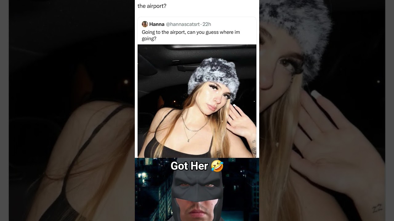 He got her good ???? 