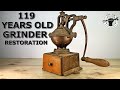 Rare and Rusty Coffee Grinder - Restoration