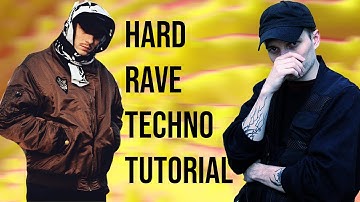 How To Make Fast Hard Rave Techno(R-Label, Group, Parallx Style) [+Samples]
