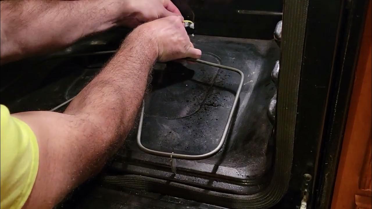 How to change the heating element in an oven (GE Cafe Series) YouTube