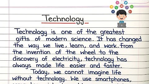 Essay On Technology In English | Technology Essay In English For Students