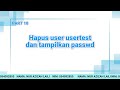 Hapus User `usertest` dan Cek Kembali `etc/passwd
