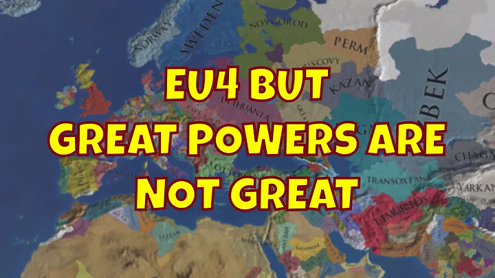EU4 but Great Powers are not great | No ducats, no army and no fleet - AI Only Timelapse