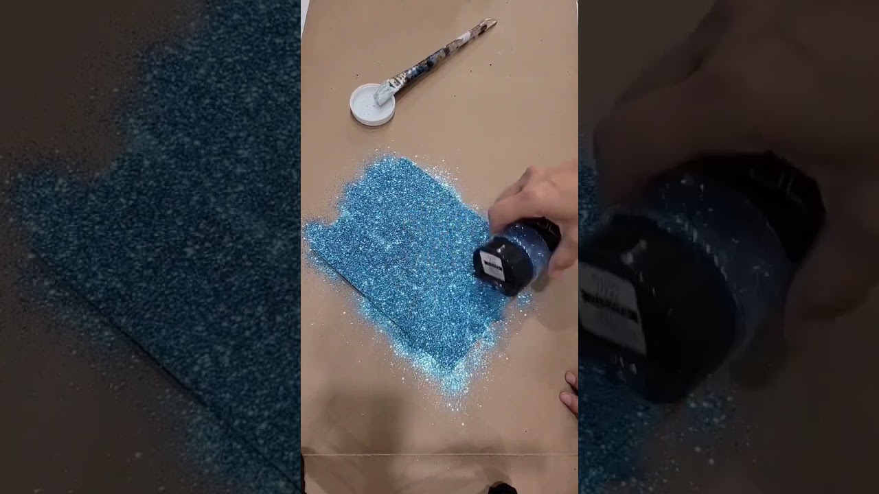 Glitter Notebook for Back to School! 