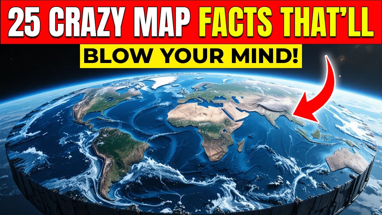 25 Crazy Map Facts That’ll Change How You See the World | Geography